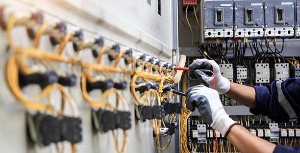 Professional Electrician technician working in Sharon, WI